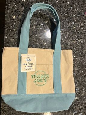 Trader Joe’s Canvas Bag Blue
